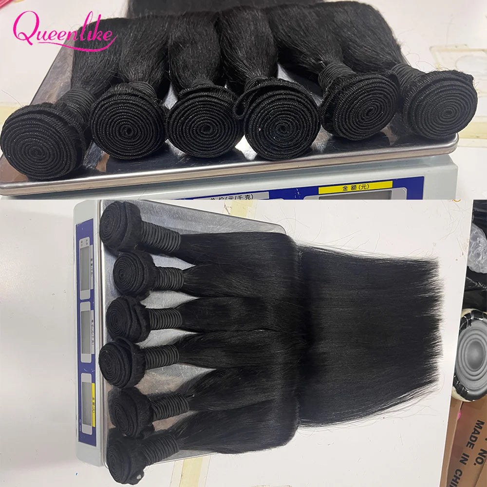 30-Inch Brazilian Raw Human Hair Bundles - alternate view