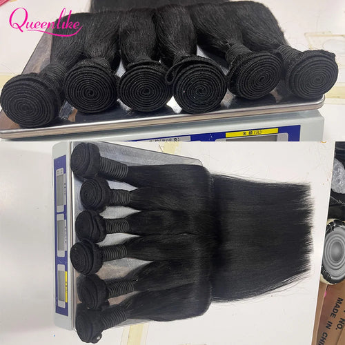 30-Inch Brazilian Raw Human Hair Bundles - alternate view