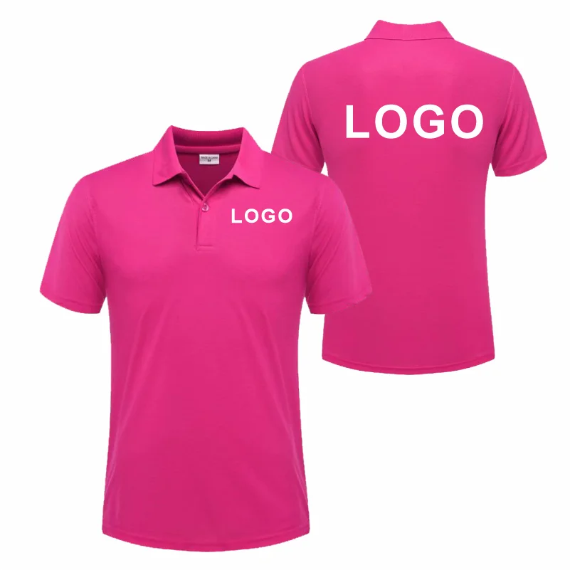 Custom Logo Breathable Polo Shirt