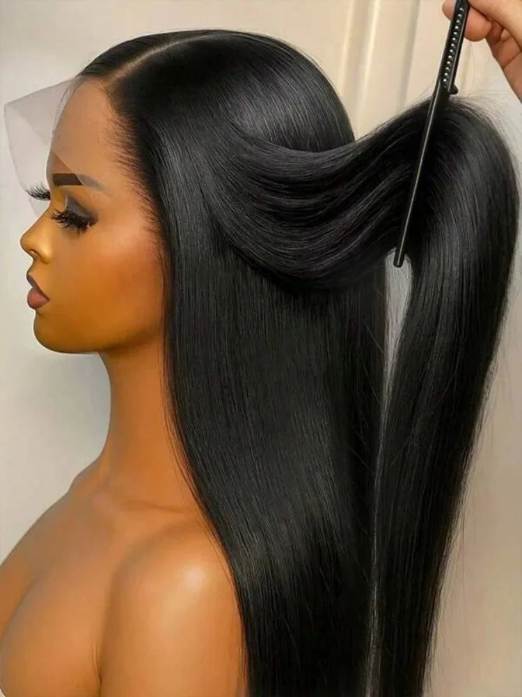 Straight HD Lace Front Human Hair Wig