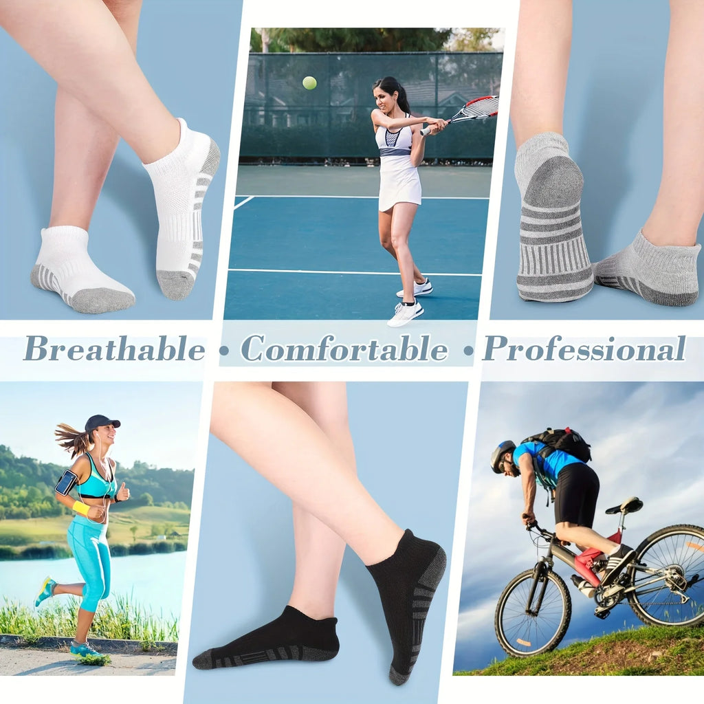 Men's Breathable Mesh Low-Cut Socks (12-Pack)