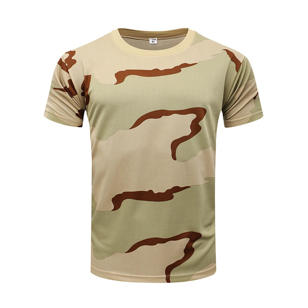 Men's Oversized Camouflage T-Shirt