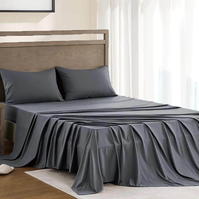 Ultra-Soft Microfiber Queen Sheet Set