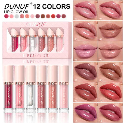 6-Piece Hydrating Lip Gloss Oil Set