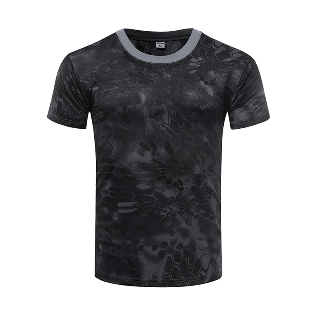 Men's Oversized Camouflage T-Shirt