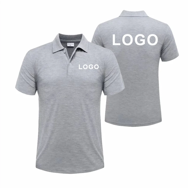 Custom Logo Breathable Polo Shirt