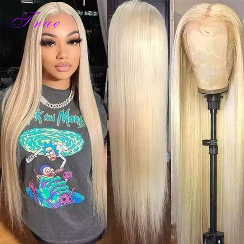 #613 Blonde Straight HD Lace Frontal Wig