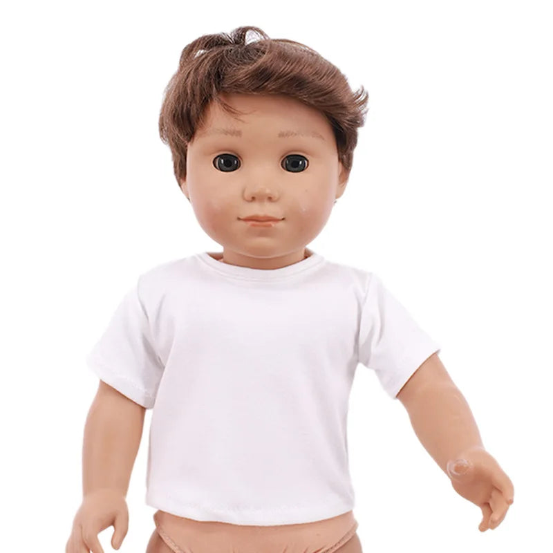 Doll T-Shirt Clothes for 16-18 Inch Dolls
