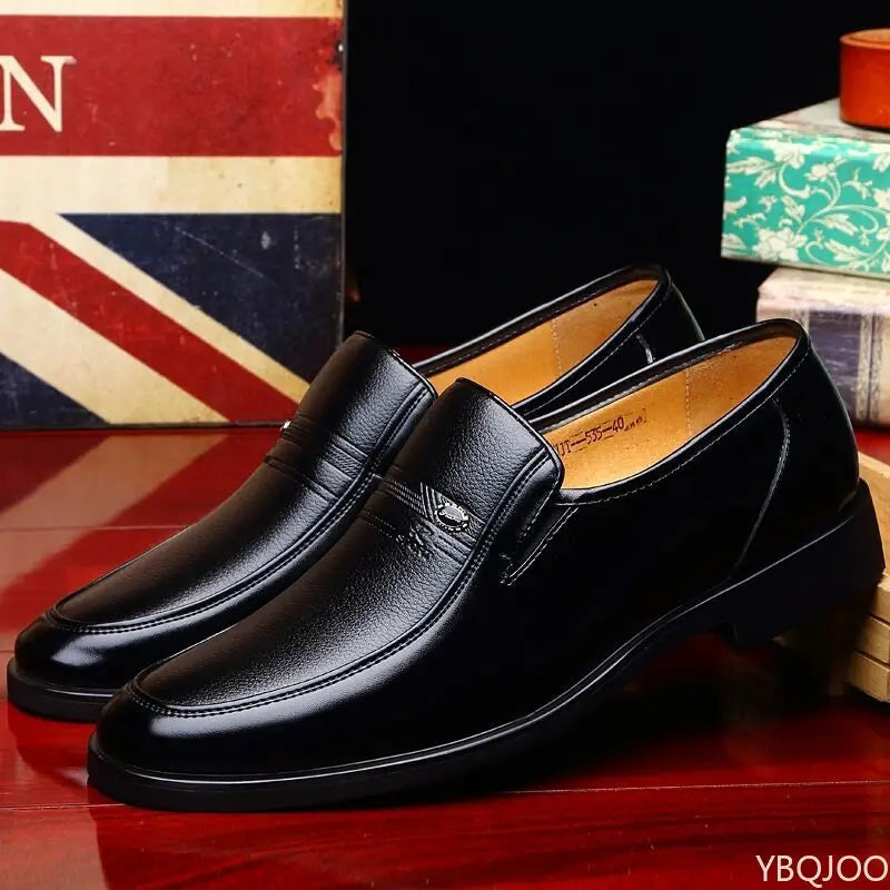 Men's Classic Slip-On Dress Shoes - detail view