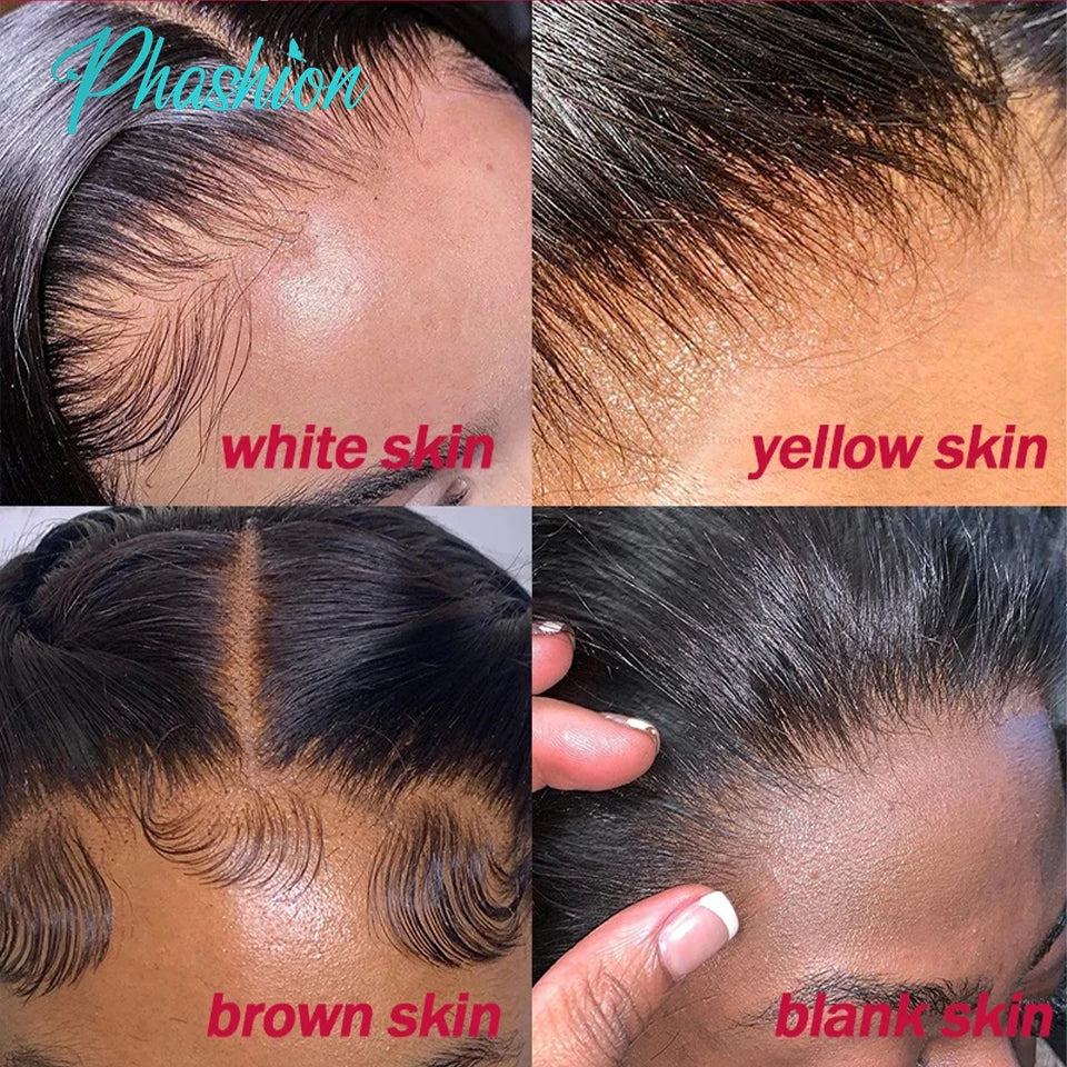 13x6/13x4/4x4/5x5/6x6 HD Lace Closure – Straight Human Hair, Natural Black, Pre-Plucked
