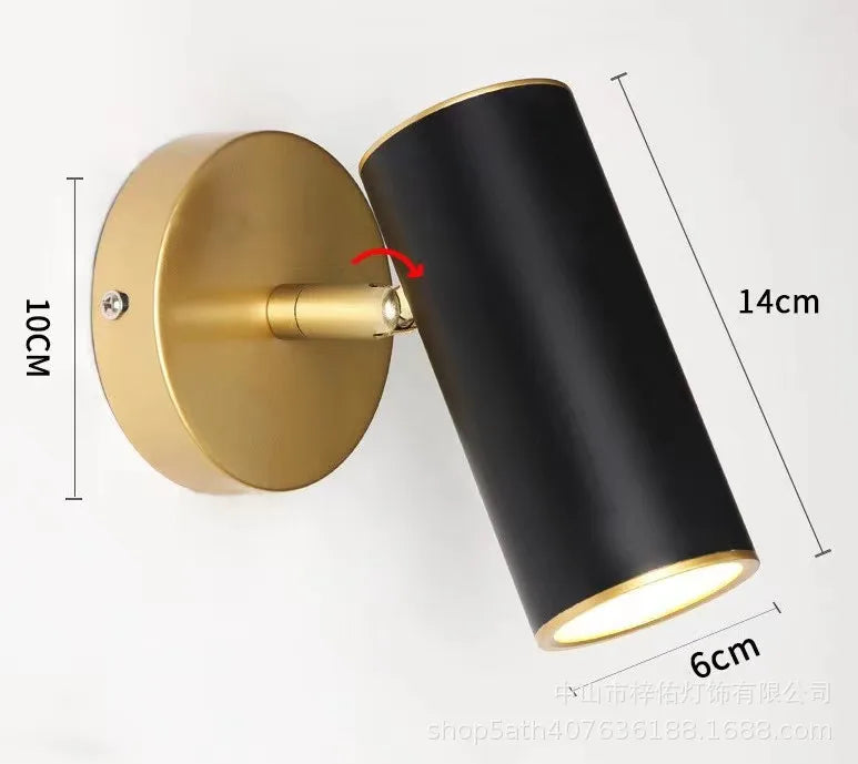 Modern Bedside Reading Wall Lamp