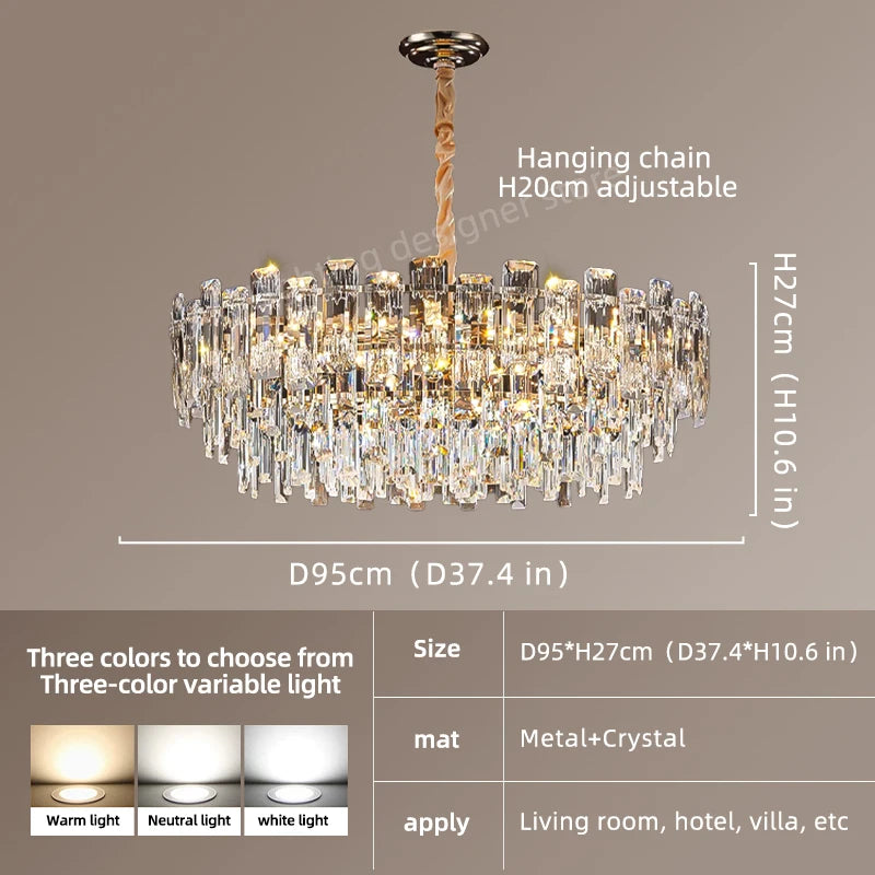 Loft Crystal Pendant Chandelier