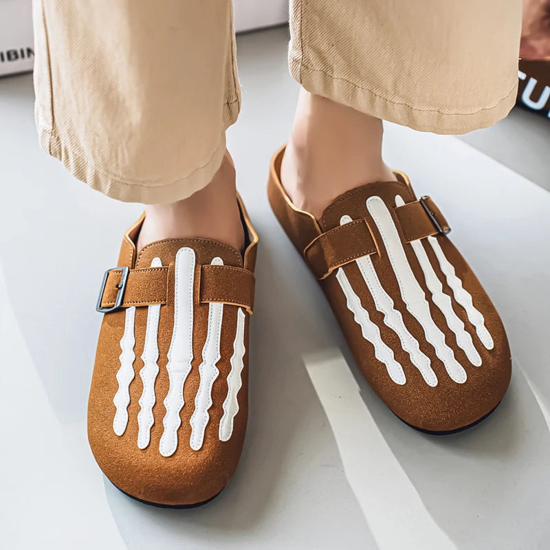Men's Casual Half Slippers