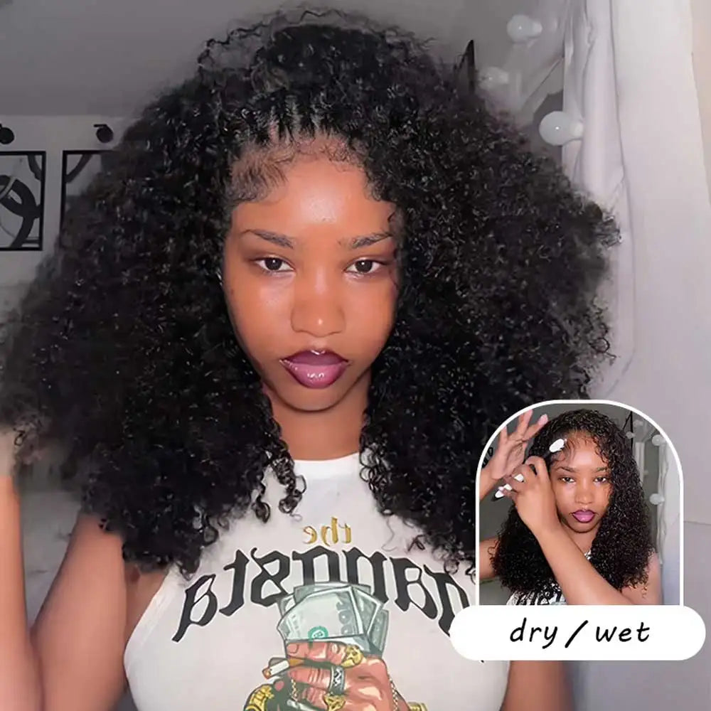 Jerry Curly Headband Wig