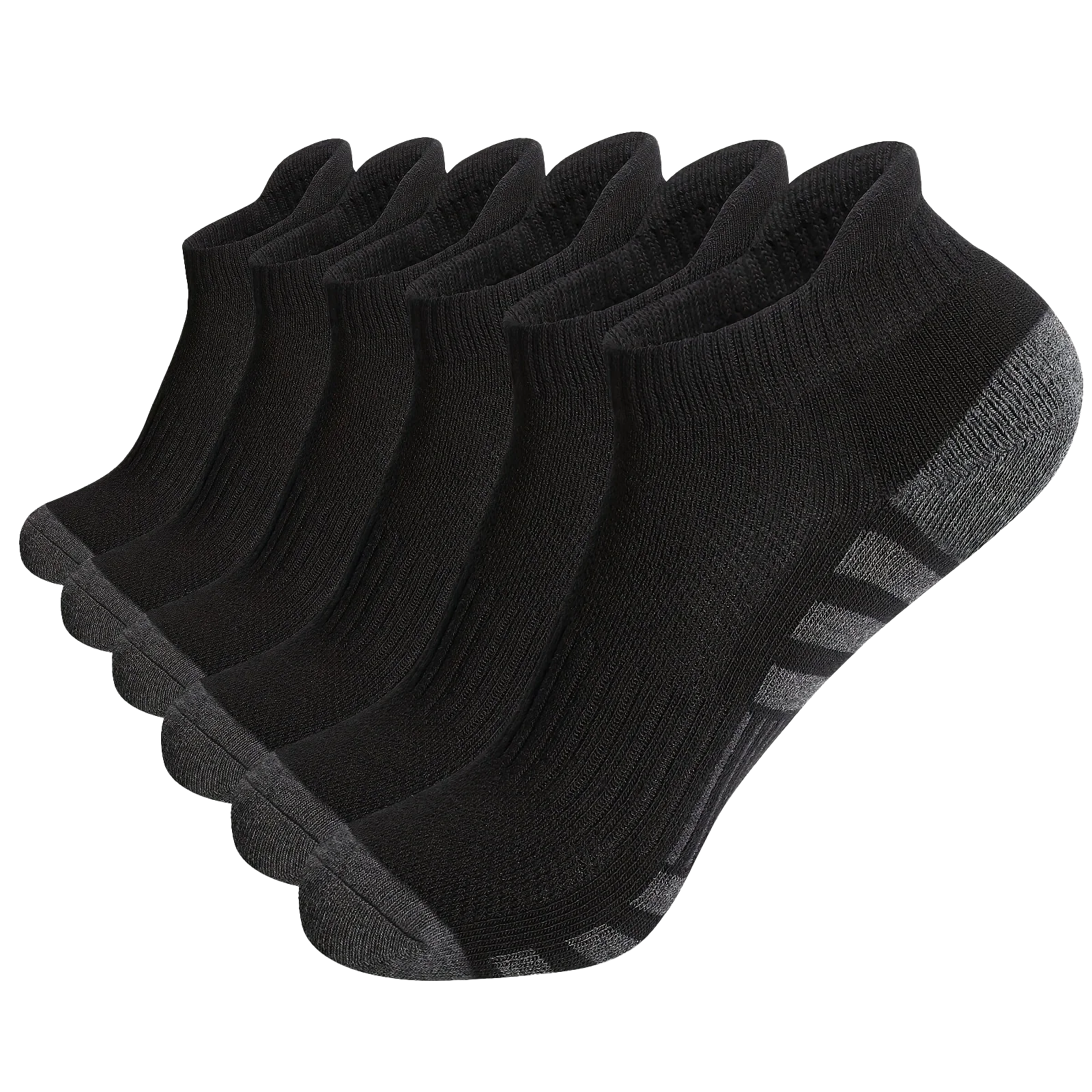 Men's Breathable Mesh Low-Cut Socks (12-Pack)