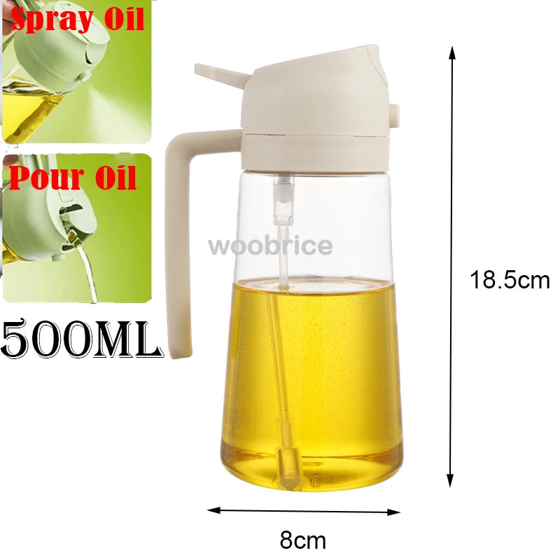 2-in-1 Kitchen Oil Sprayer & Brush