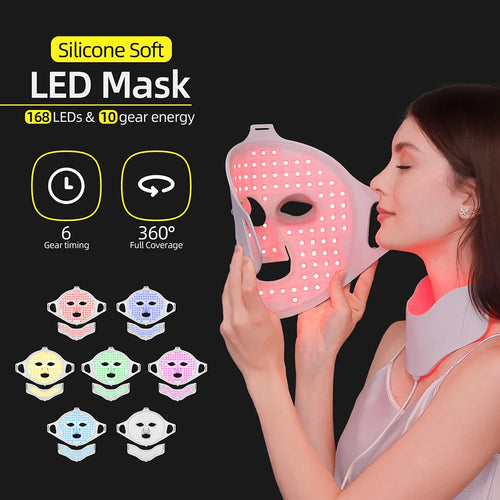 7-Color LED Photon Face & Neck Mask