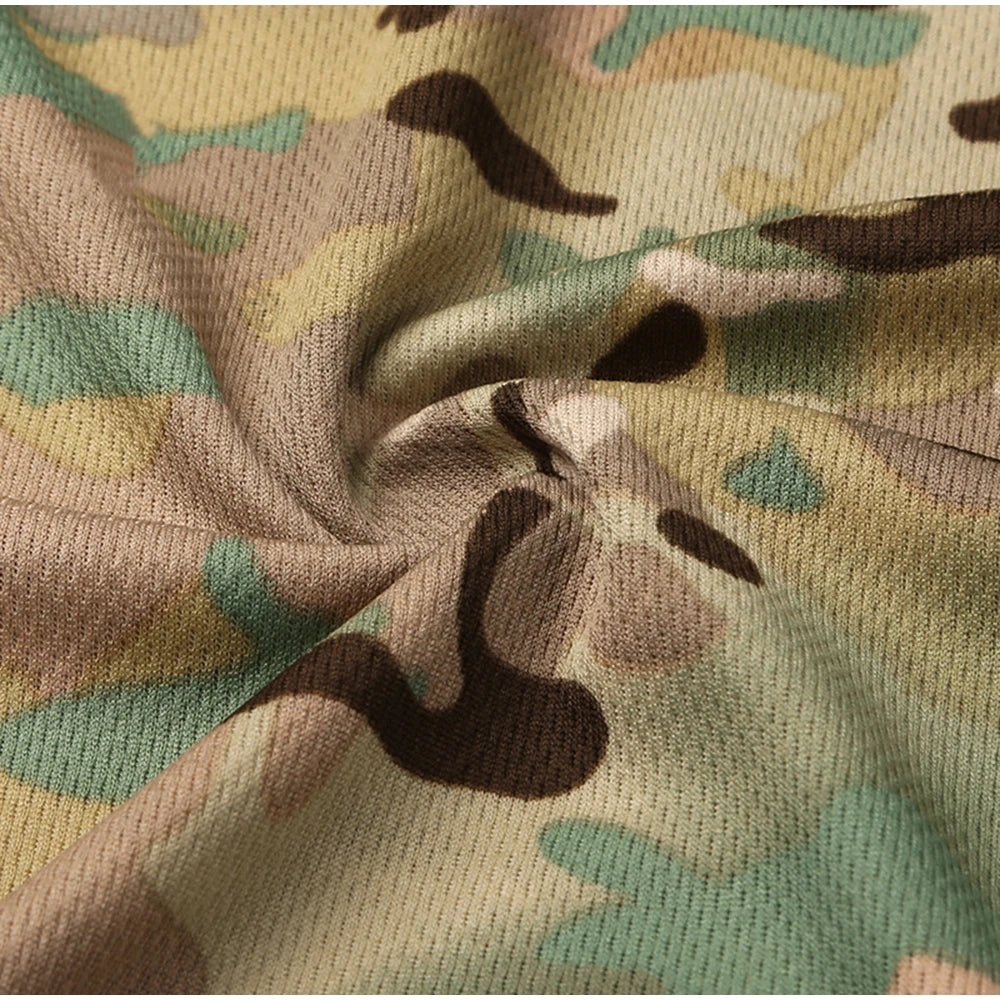 Men's Oversized Camouflage T-Shirt