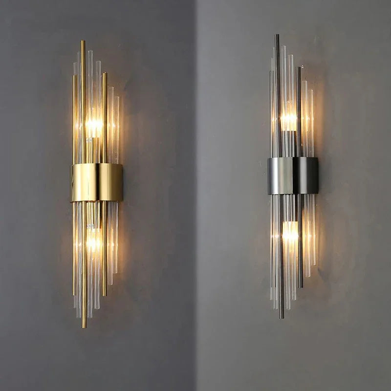 Luxury Gold LED Wall Sconce