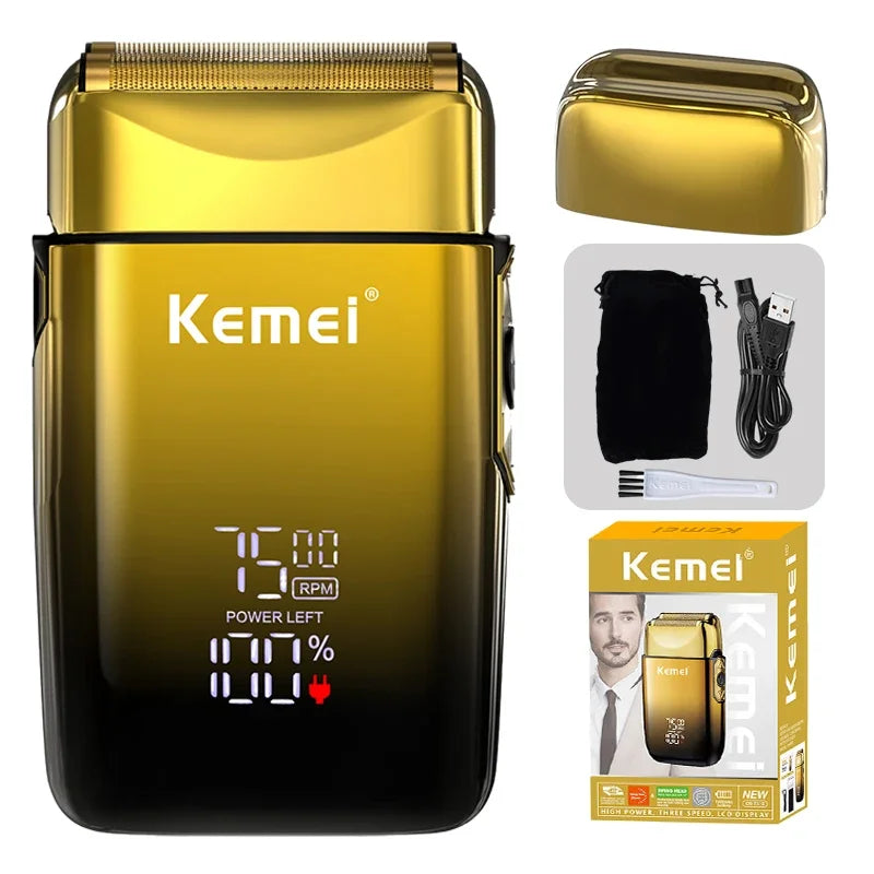 Rechargeable Electric Shaver for Men