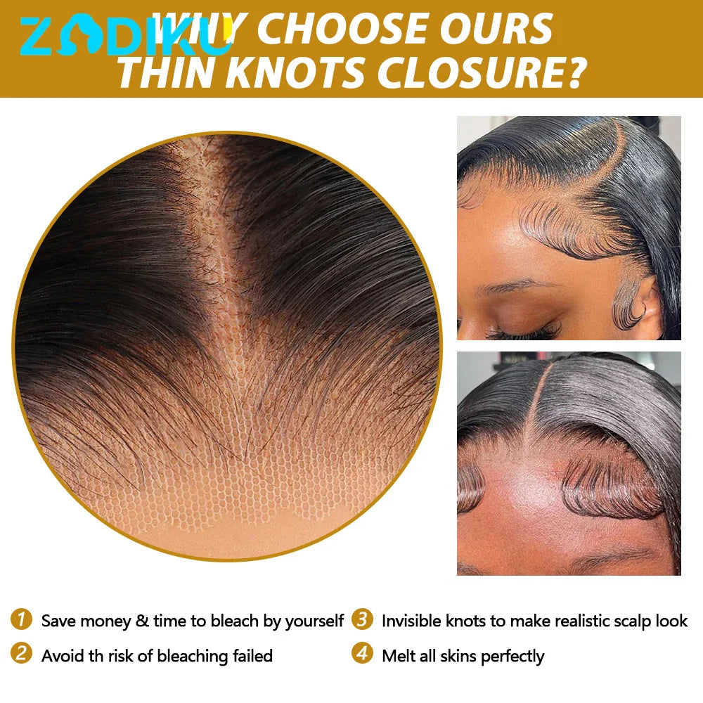 Brazilian Straight Human Hair Lace Closure