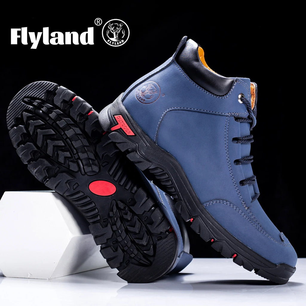 Men's Cowhide Leather Chukka Boots