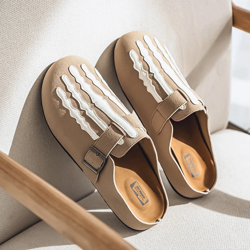 Men's Casual Half Slippers - alternate view