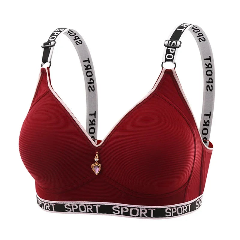 Wire-Free Supportive Back-Close Bra | Large Bust Support | No Underwire | 6 Colors