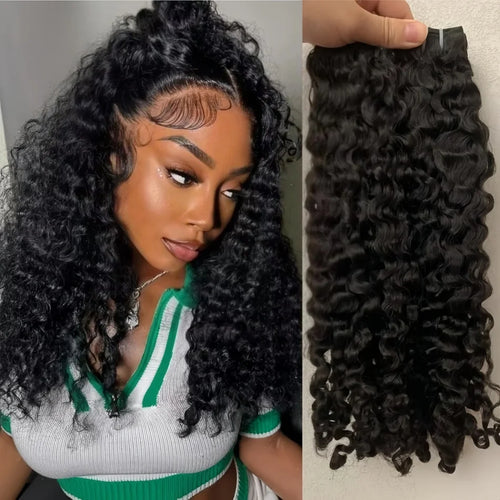 Burmese Curly Human Hair Bundles - alternate view