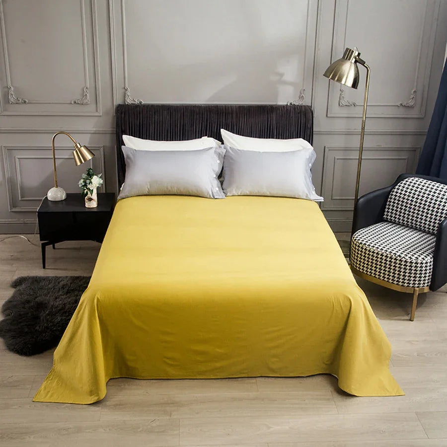 Pure Cotton Flat Bed Sheet