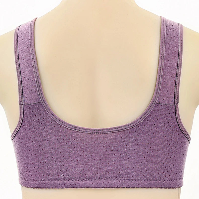 5-Piece Front-Closure Plus Size Bra Set
