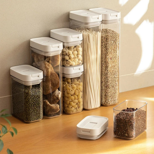 Airtight Kitchen Storage Jars with Scale Lines - alternate view