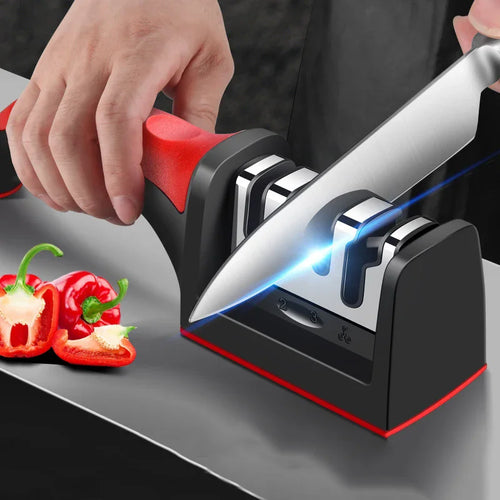 3-Segment Ceramic Knife Sharpener