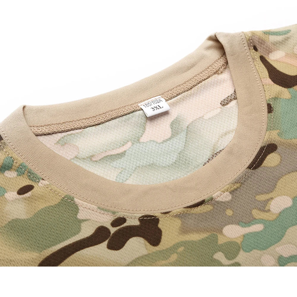 Men's Oversized Camouflage T-Shirt