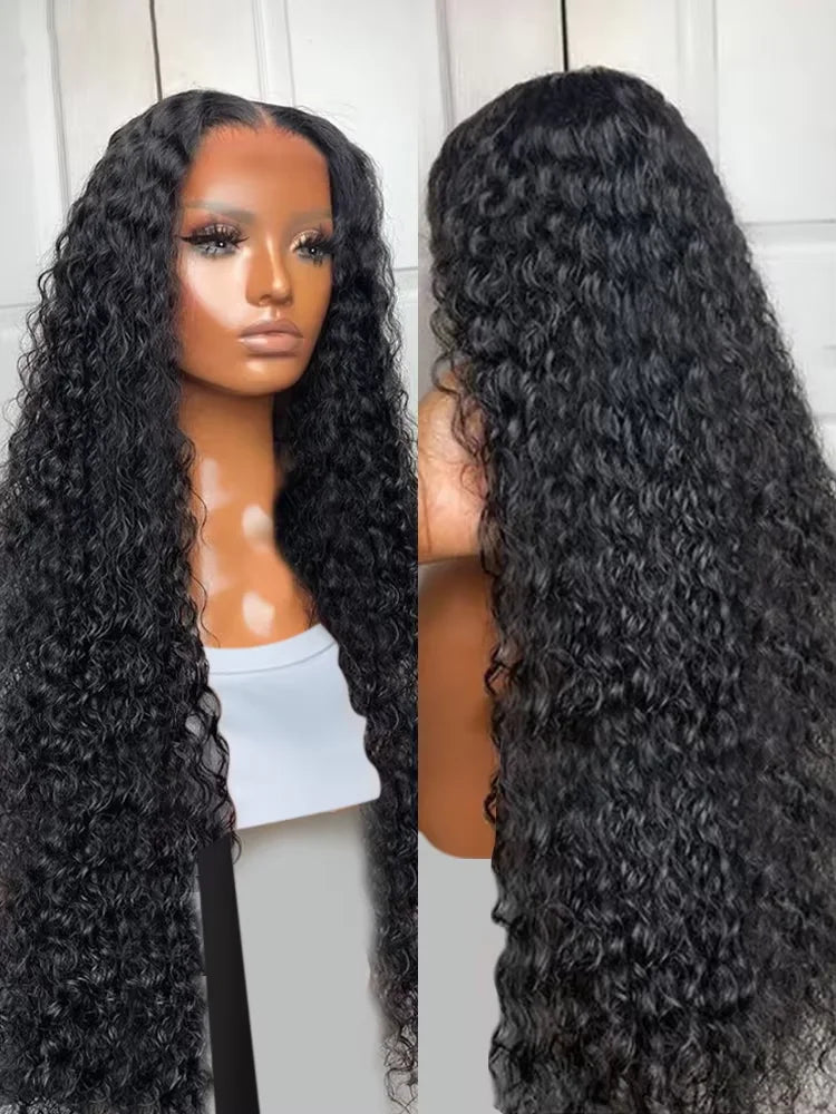 HD Lace Front Wig, Raw Deep Wave & Curly