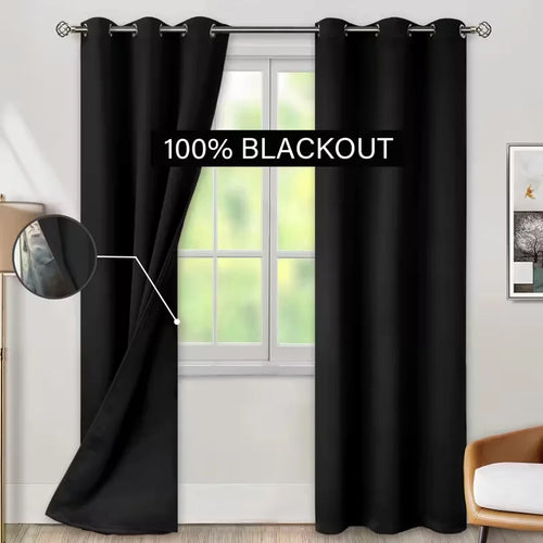 100% Blackout Curtain - alternate view