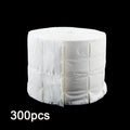 300Pcs Nail Wipe Cotton Pads Nail Manicure Soak Nail Art Cleaning Manicure Tool Polish Remover Cleaner Paper Small Roll