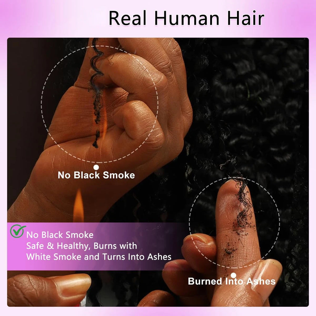 Deep Curly Crochet Braiding Hair Extensions