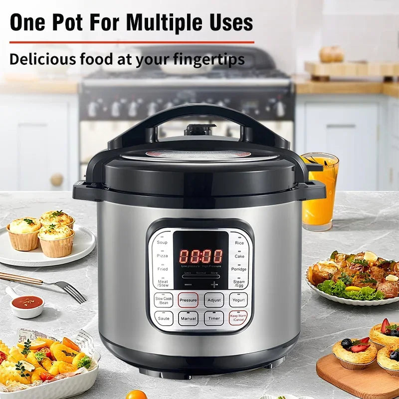 5L Electric Pressure Cooker Multicooker
