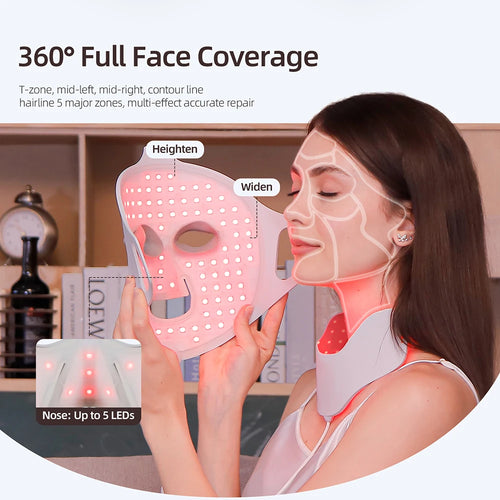 7-Color LED Photon Face & Neck Mask - alternate view