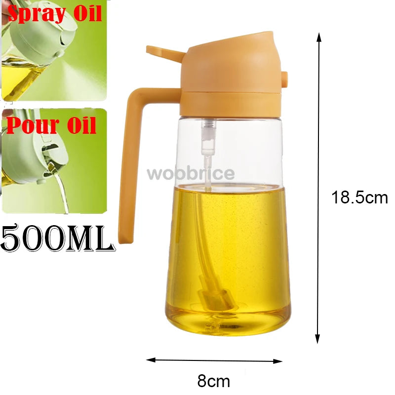 2-in-1 Kitchen Oil Sprayer & Brush