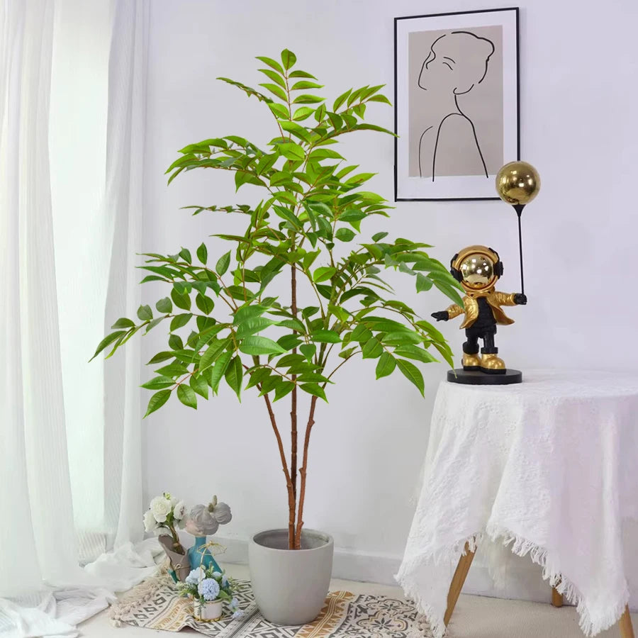 Large Artificial Ficus Tree Branch - alternate view