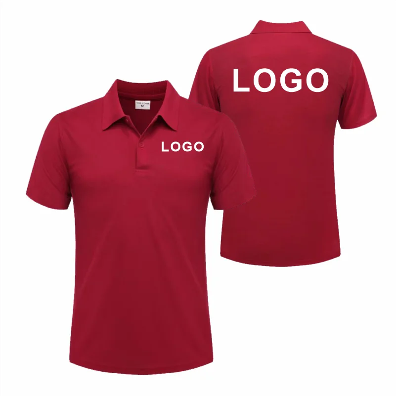 Custom Logo Breathable Polo Shirt