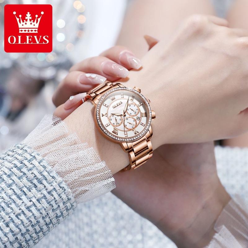 3D Multifunctional Waterproof Quartz Watch