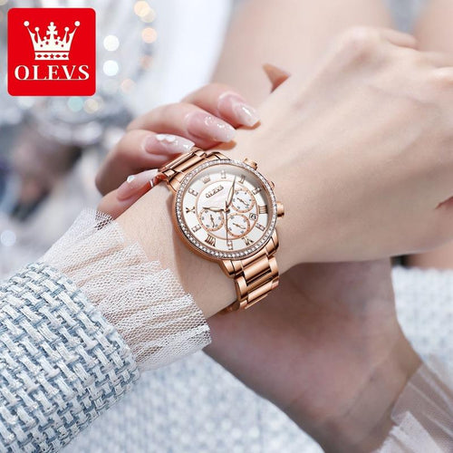 3D Multifunctional Waterproof Quartz Watch