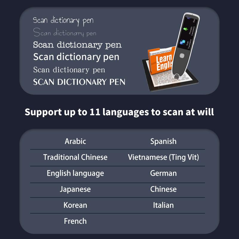 Smart Voice Translator Pen - detail view