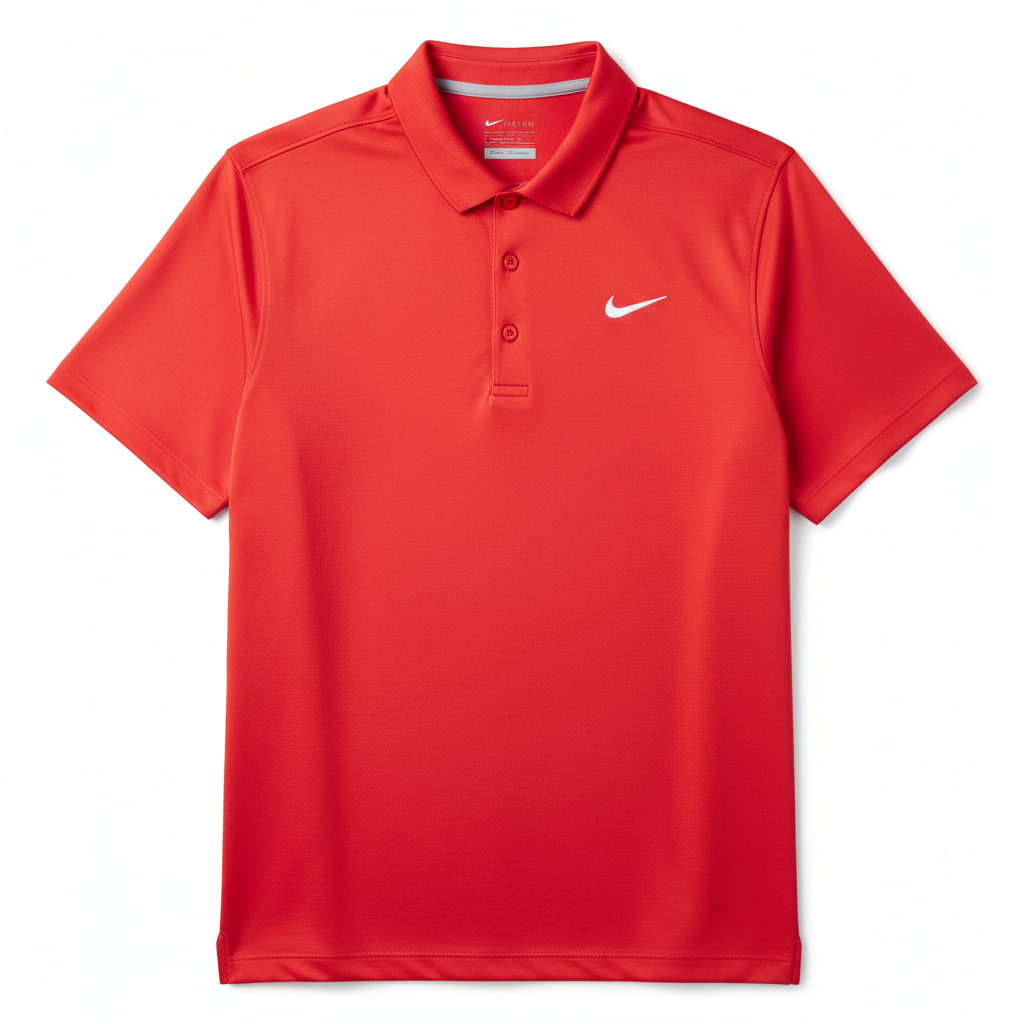 Nike Dri-FIT Golf Polo Red