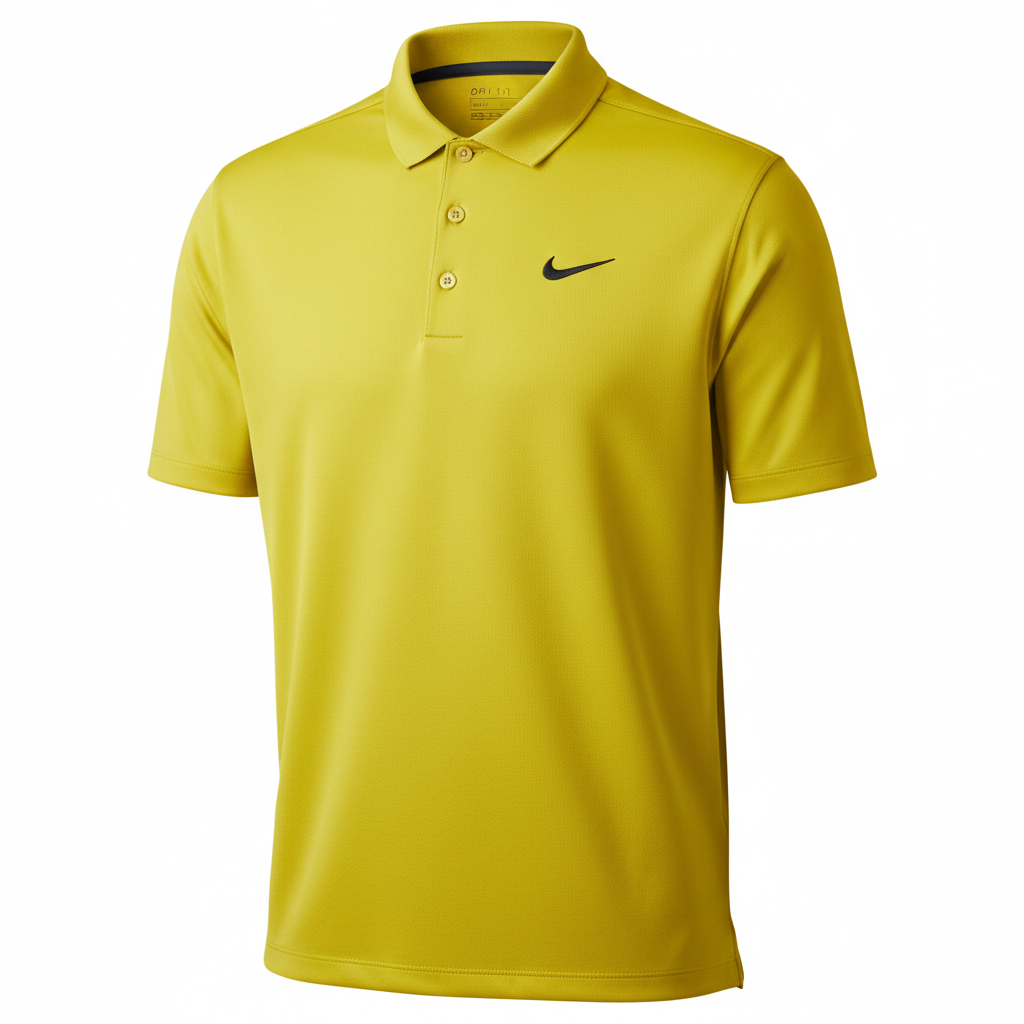 Nike Dri-FIT Golf Polo Yellow
