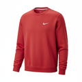 Nike Club Fleece Pullover Crewneck Red