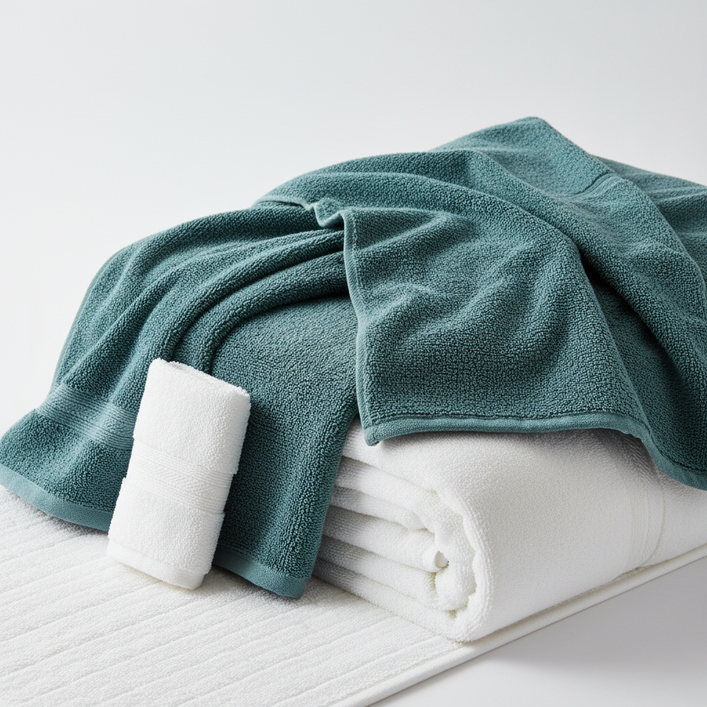 Luxury Plush Bath Towel Set of 6